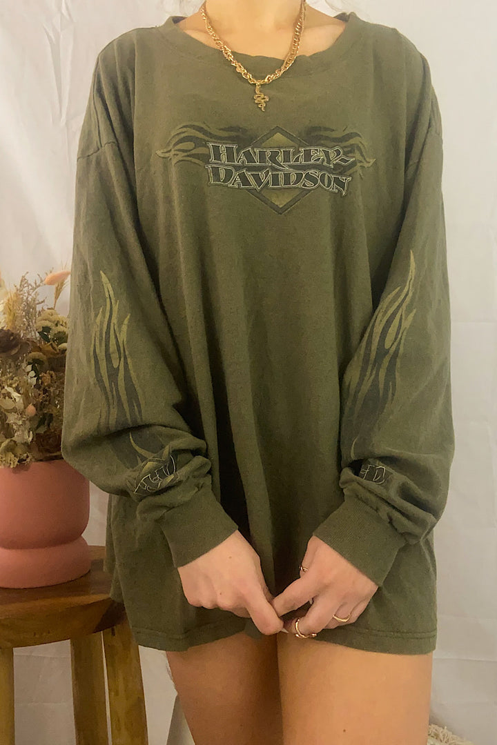 Harley Davidson Long Sleeve Tee - XL