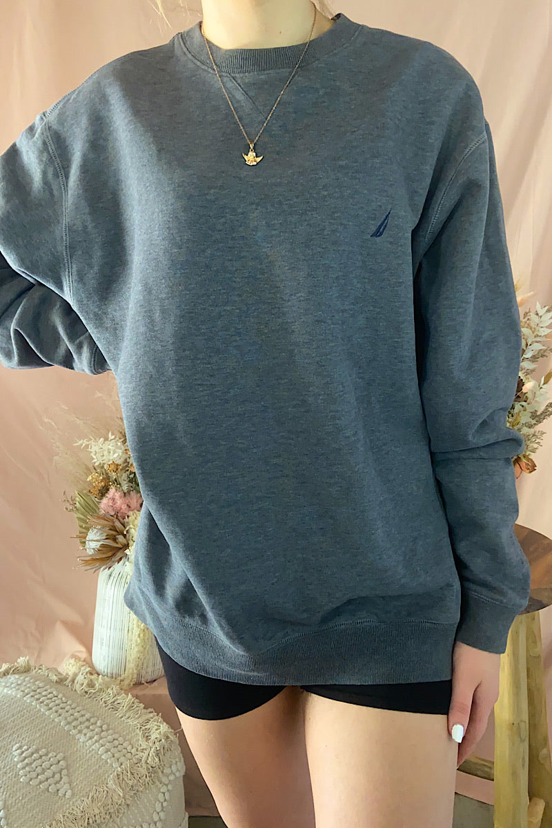 Vintage Nautica Sweatshirt - Medium