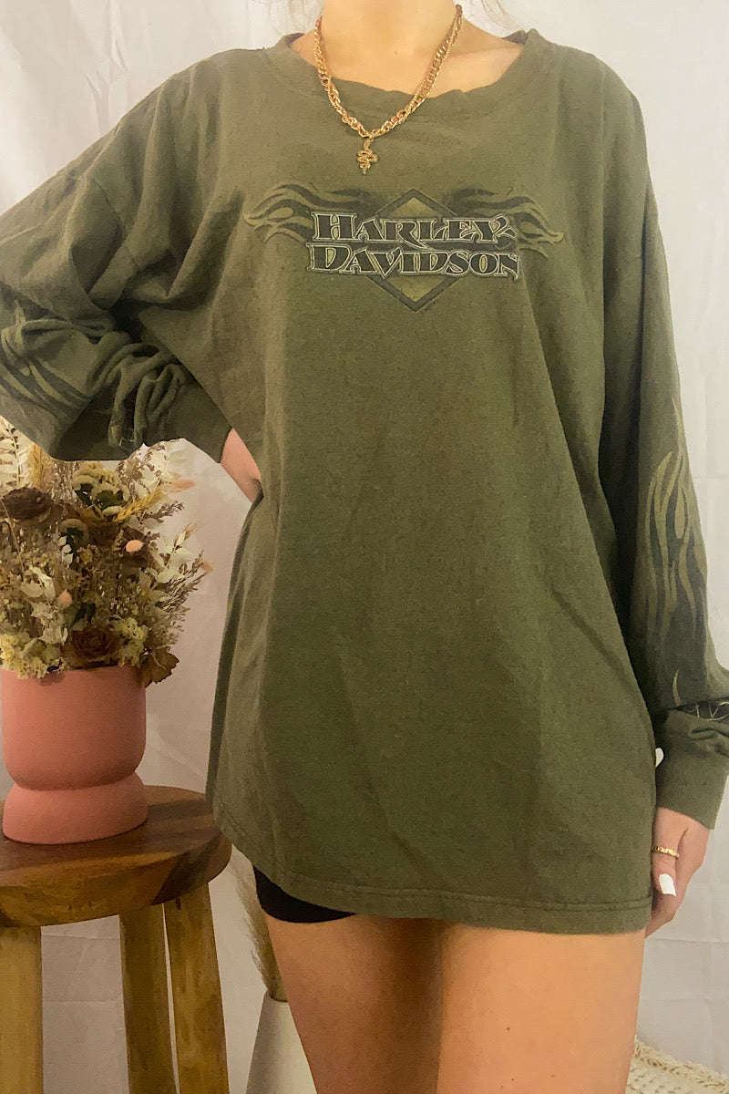 Harley Davidson Long Sleeve Tee - XL