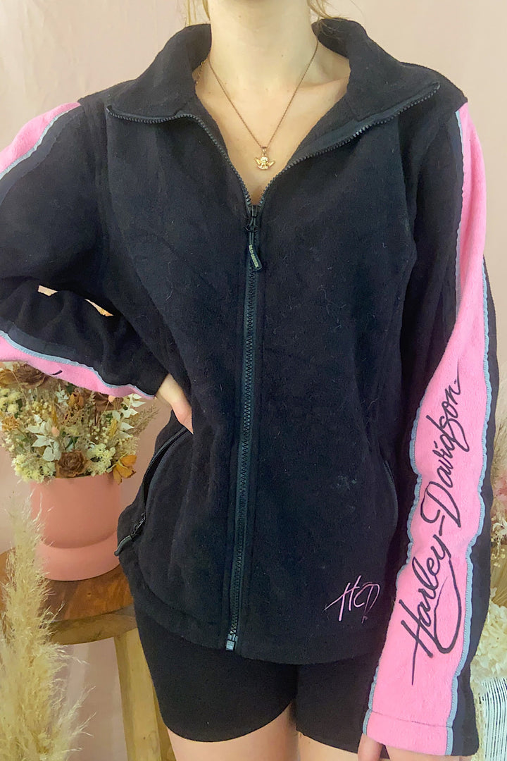 Harley Davidson Zip Thru Jacket - Large