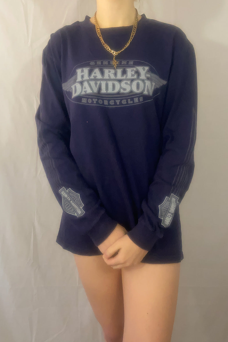 Harley Davidson Daytona Beach Long Sleeve Tee - Medium