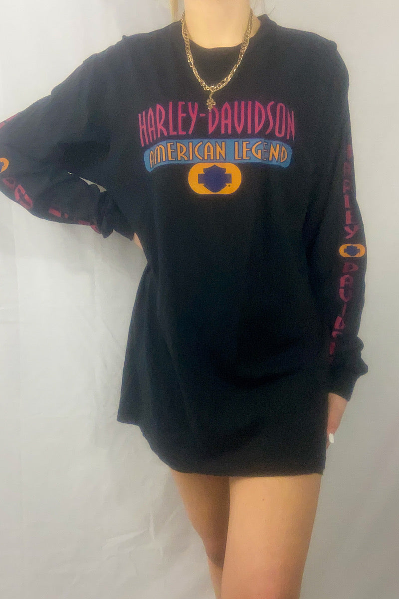 Harley Davidson Long Sleeve Tee - Large