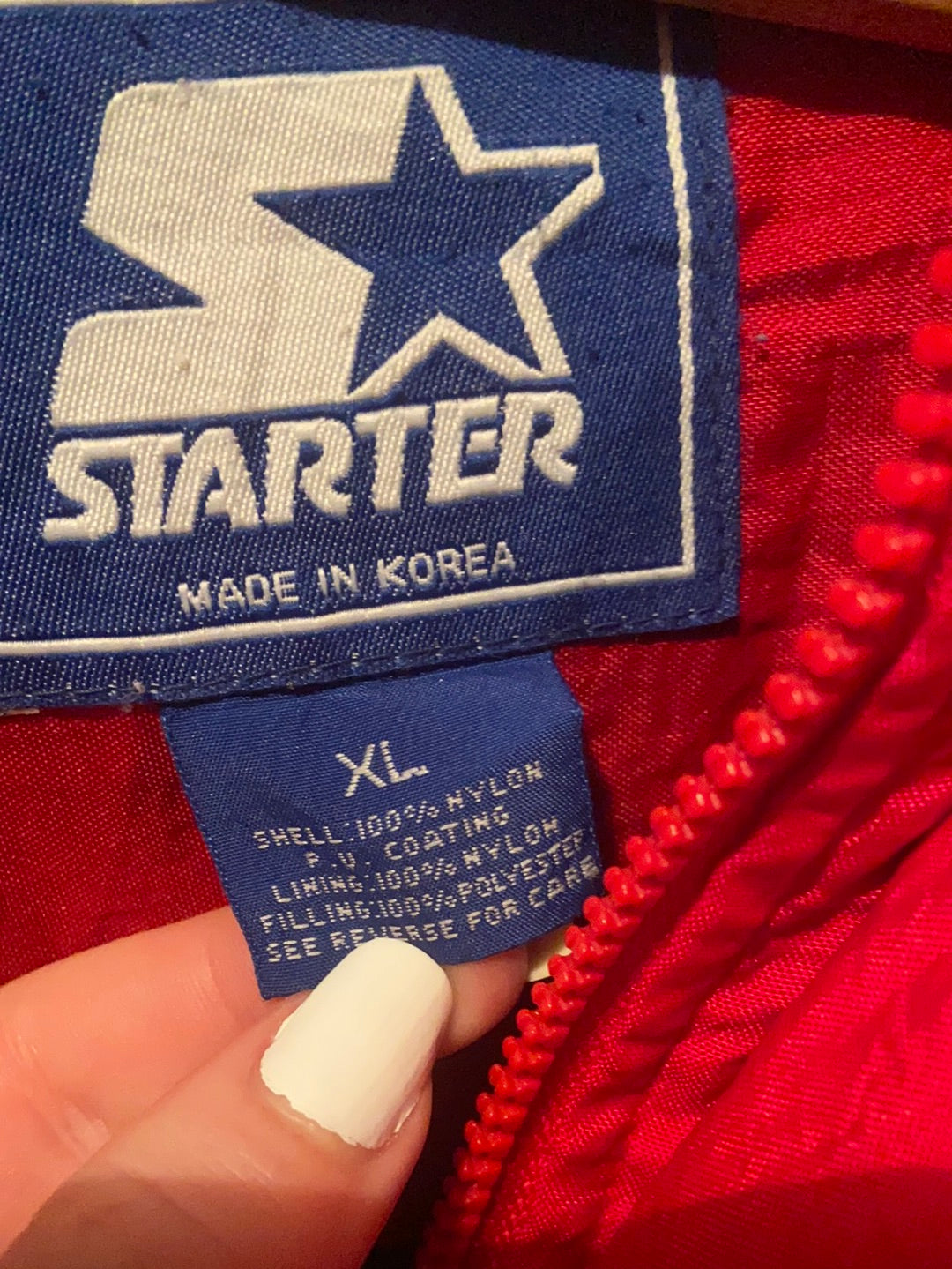 Vintage Wisconsin Badgers Starter Jacket - XL