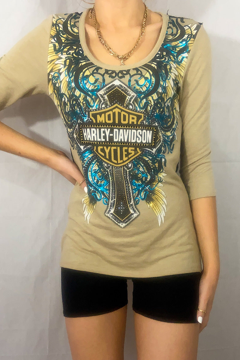 Harley Davidson Long Sleeve Tee - Large