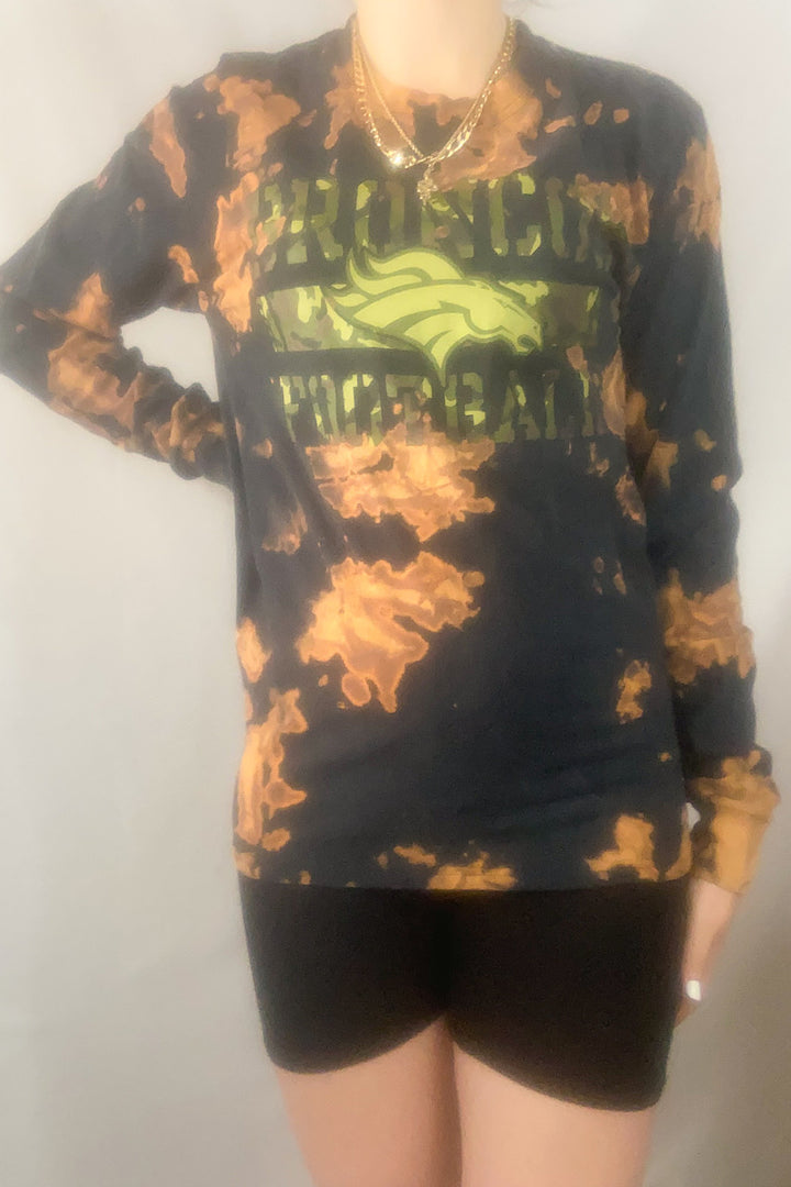 Broncos Football Long Sleeve Tee - Small