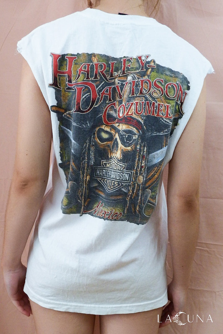 Harley Davidson Vintage Singlet - Size Medium
