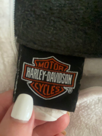 Harley Davidson 1/4 zip Sweatshirt - Large