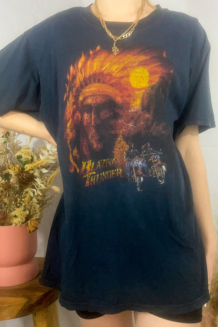 Blazing Thunder Tee - Large