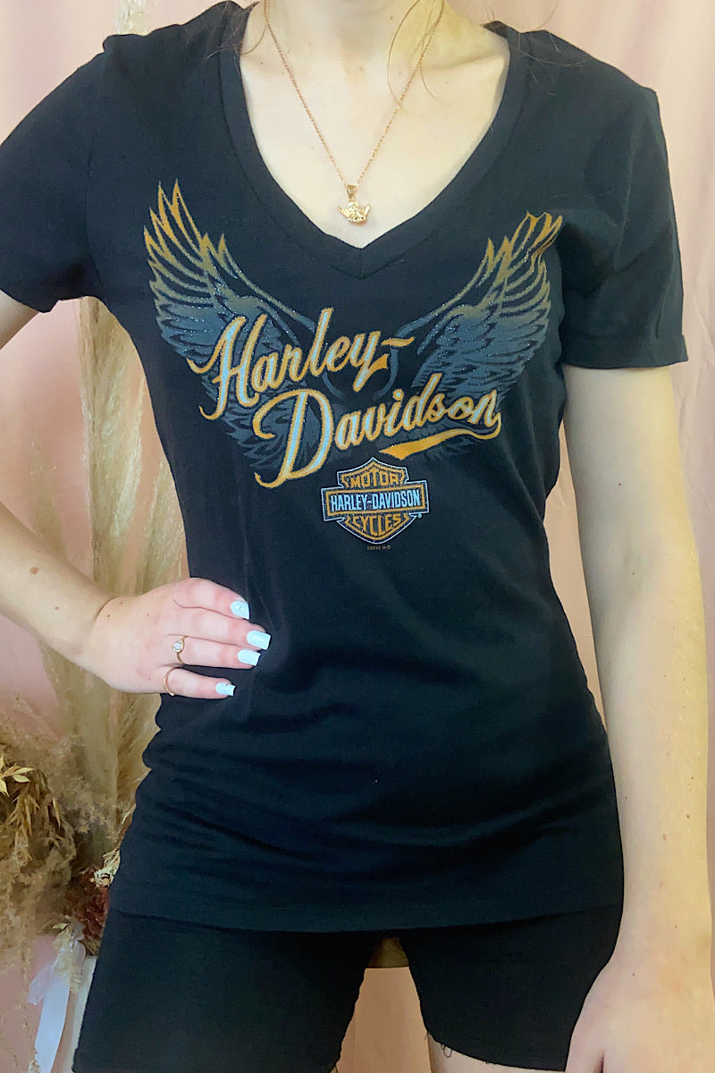 Harley Davidson Vintage Tee - Size Medium