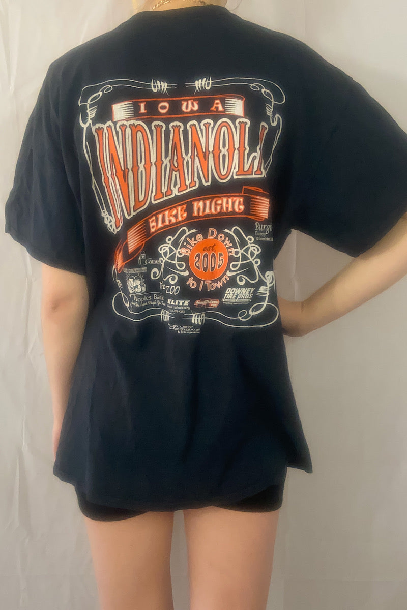 Indianola Bike Night Tee - Large