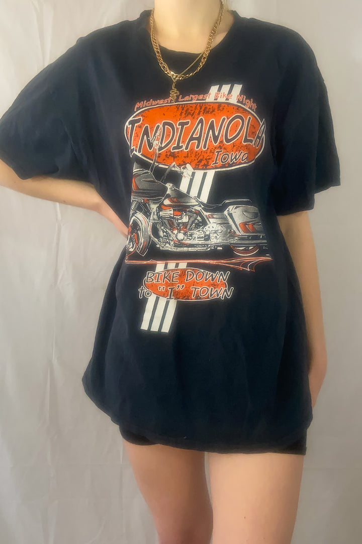 Indianola Bike Night Tee - Large