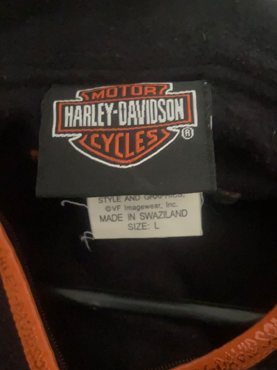 Harley Davidson 1/4 zip Jacket - Large