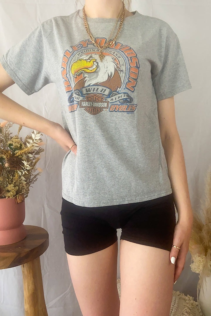 Harley Davidson Vintage crop Tee - M