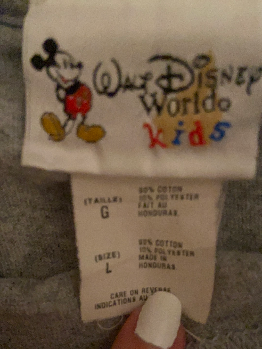 Disney Tee - Kids Large