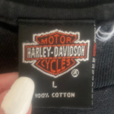 1995 Harley Davidson Knuckcracker Tee - Large
