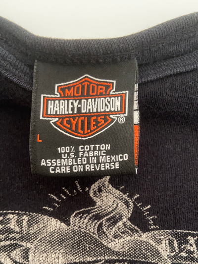 Harley Davidson Cropped Tee - Large
