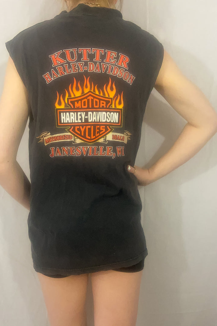 Harley Davidson Singlet - Medium