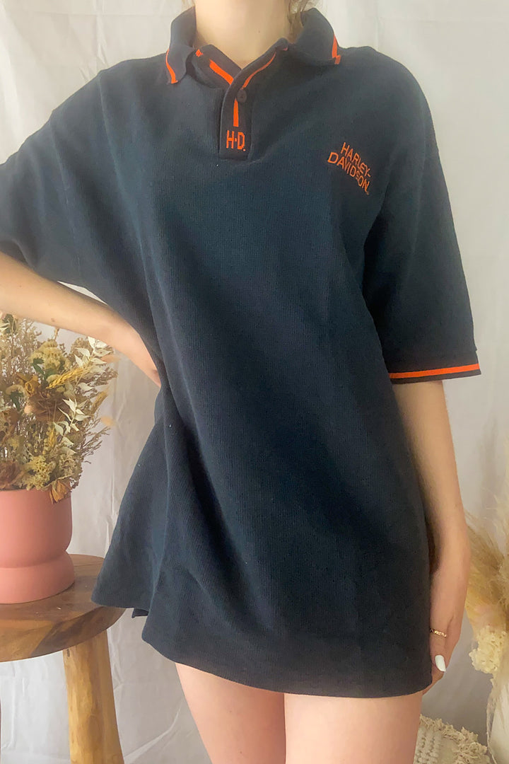 Harley Davidson Vintage Polo - Size Large