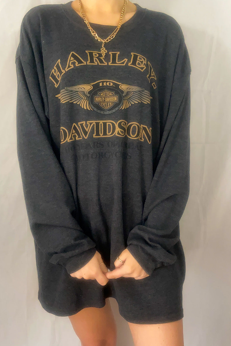 Harley Davidson Long Sleeve Tee - 2XL