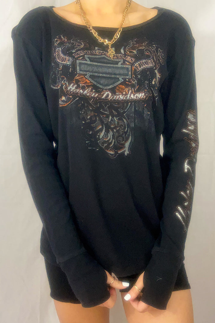 Harley Davidson Long Sleeve Tee - XL