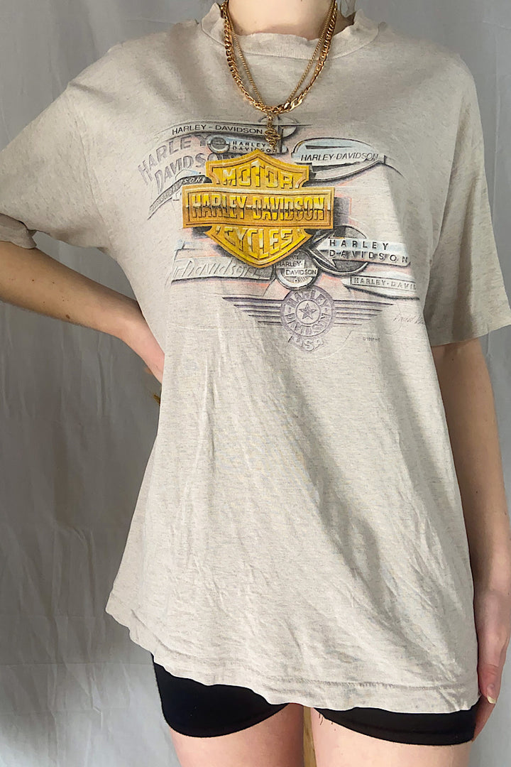 Harley Davidson Vintage Tee - Large