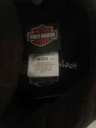 Harley Davidson zip through Sweat shirt - Small