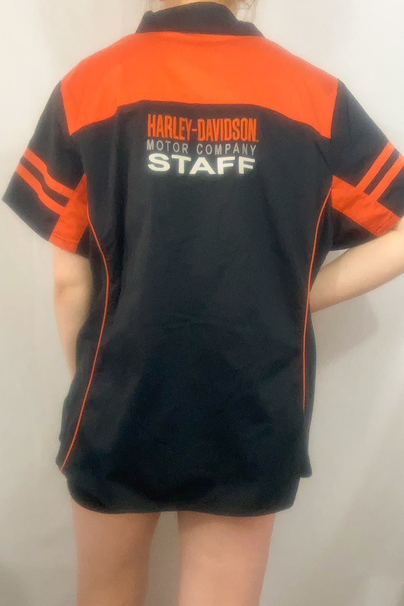 Harley Davidson Vintage Staff T Shirt - Medium