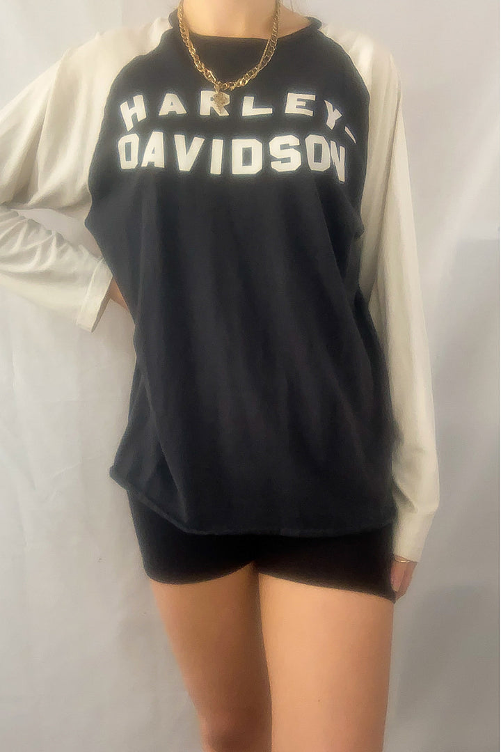 Harley Davidson Long Sleeve Tee - S / M