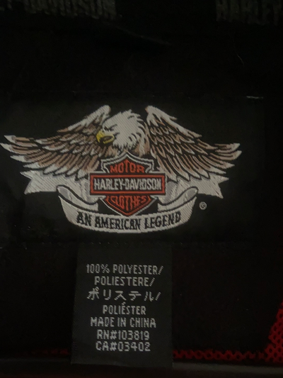 Harley Davidson 1/4 zip Jacket- XL