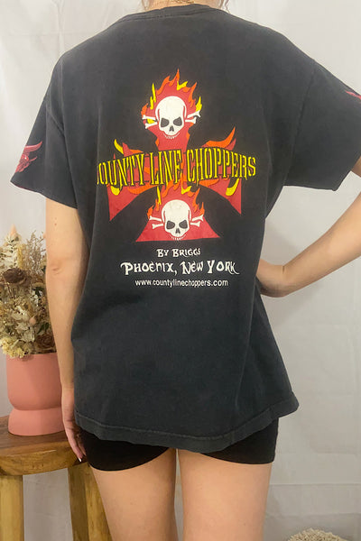 Restyled County Line Choppers Tee