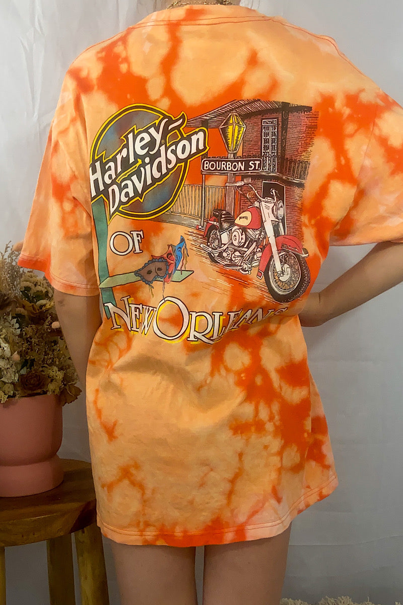 Restyled Harley Davidson Vintage Tee - Large