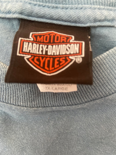 Harley Davidson Vintage Long Sleeved Tee - Size 2XL