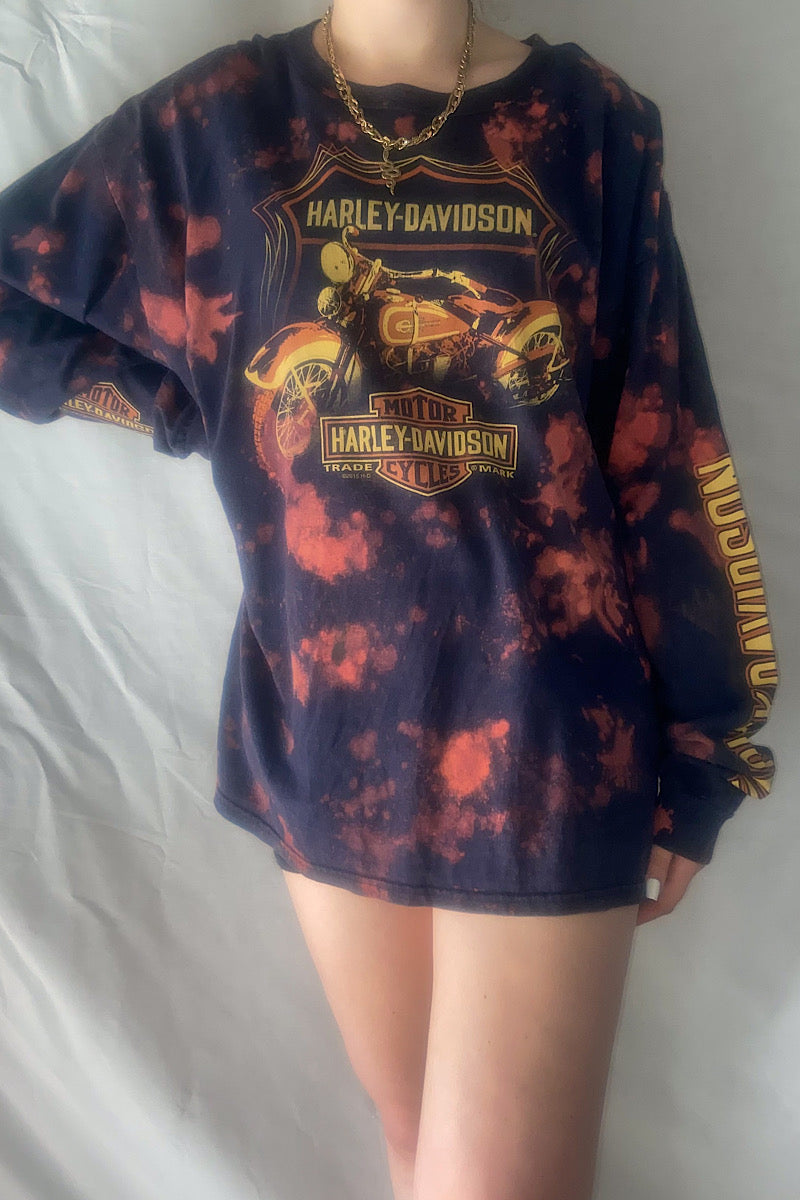 Restyled Harley Davidson Tee - XL