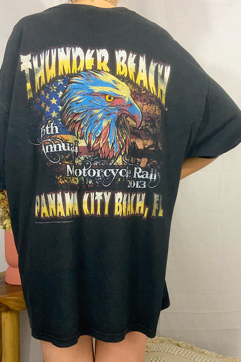 Thunder Beach Motorcycle Rally  Tee - 2XL