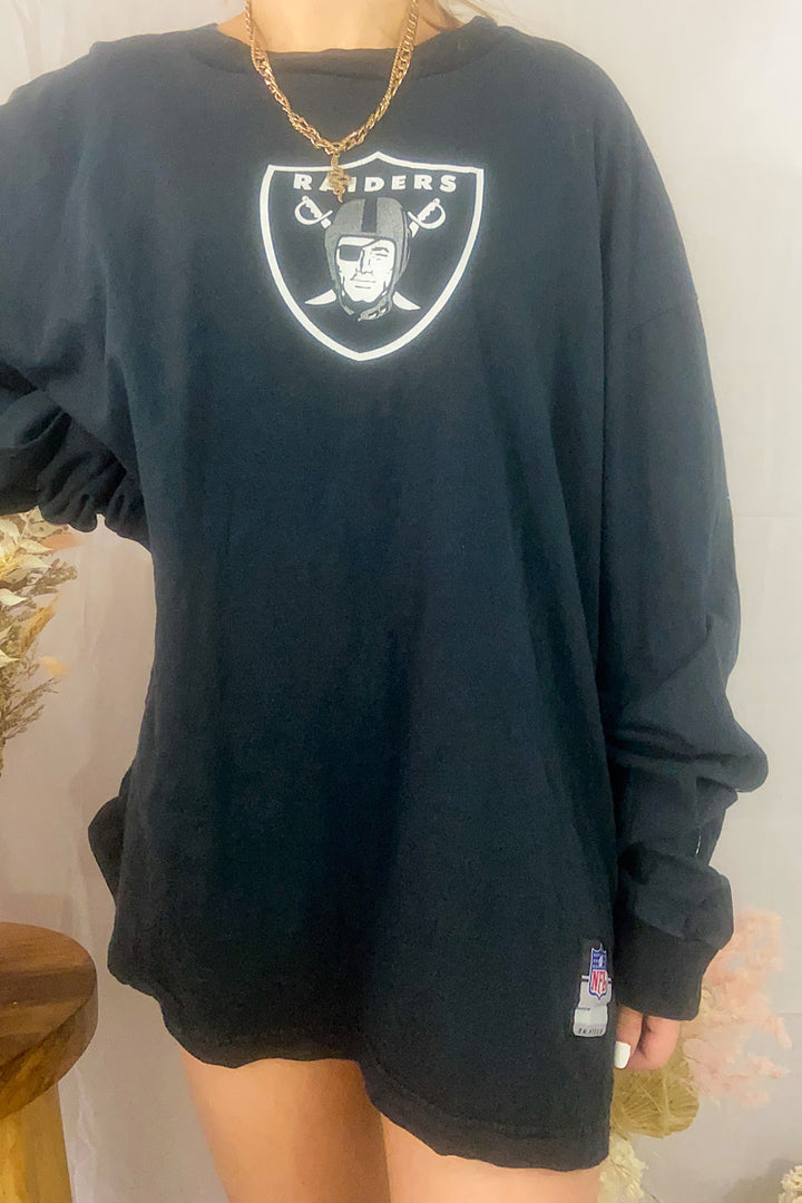 Raiders Long Sleeve Tee - XL