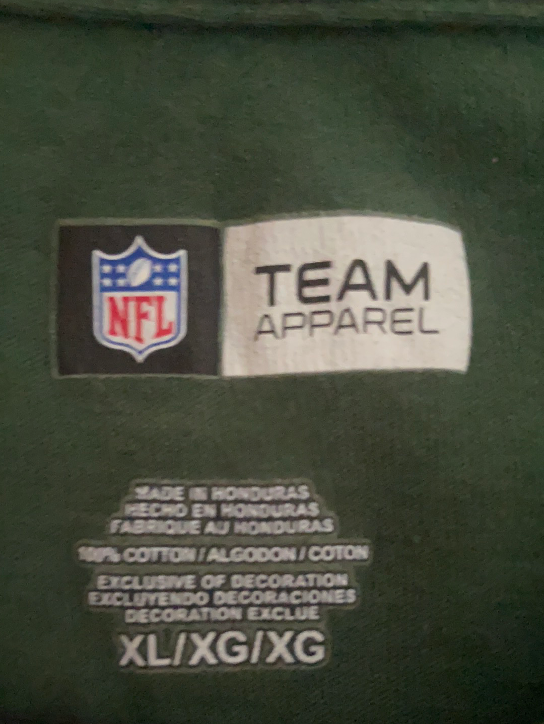 NFL Super Bowl long sleeved Tee  XL