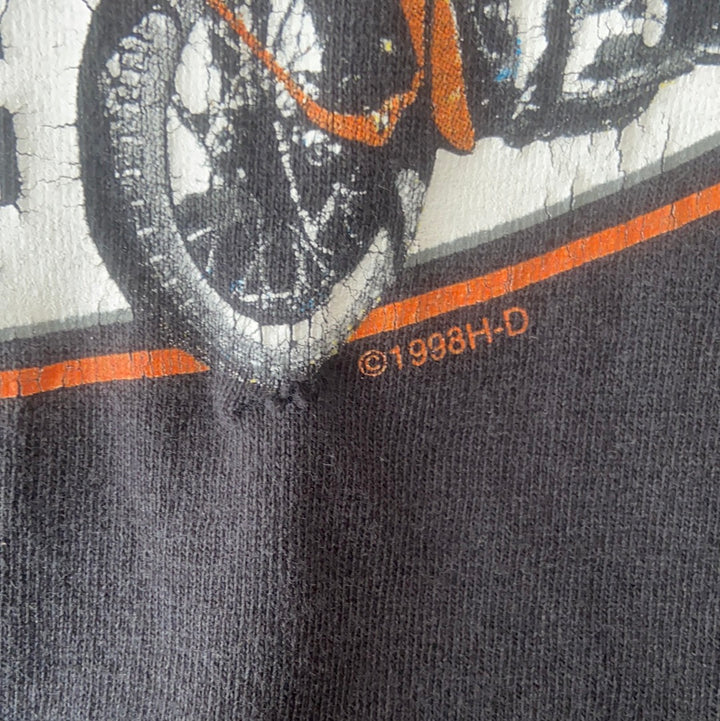 Restyled Vintage Harley Davidson Tee - XL