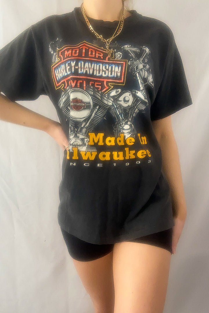 Vintage Harley Davidson Tee - Medium