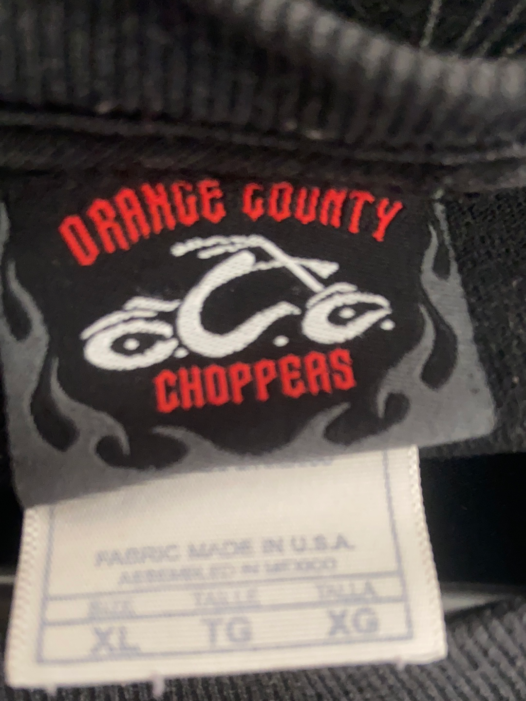 Restyled Orange County Choppers Long Sleeve tee - XL