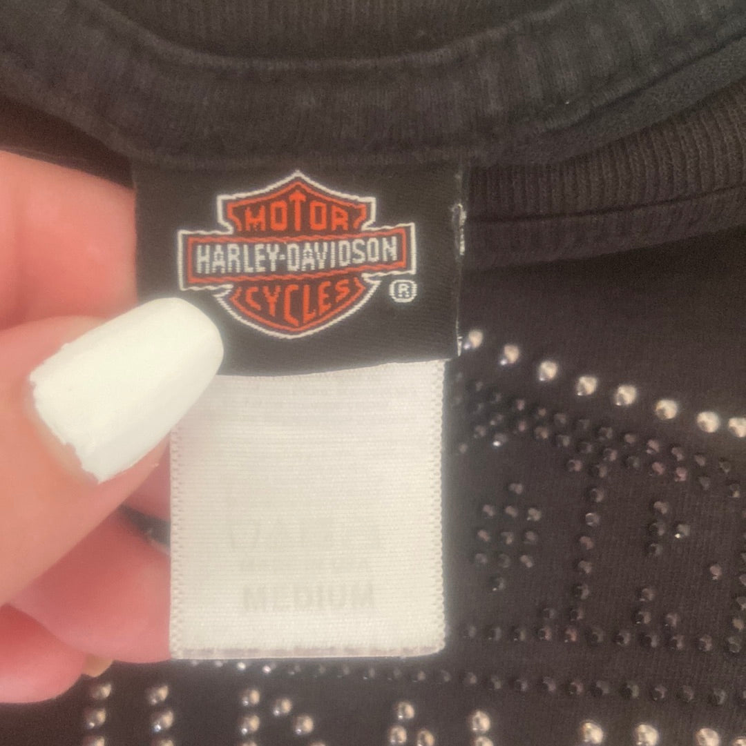 Harley Davidson Cropped Tee - XS