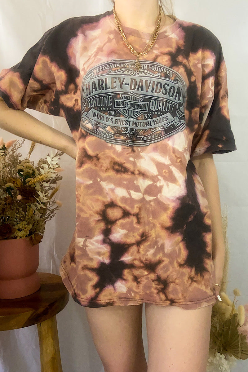 Restyled Harley Davidson Tee - Large