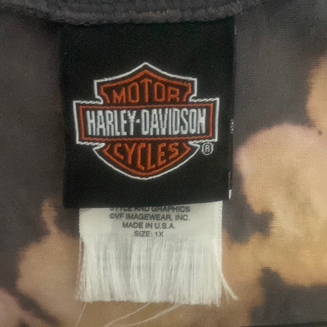 Restyled Harley Davidson Singlet - XL