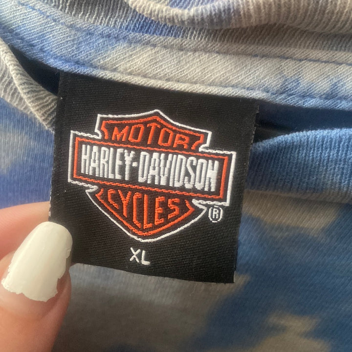 Restyled Harley Davidson Vintage Tee - XL