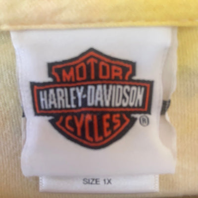 Restyled Harley Davidson Long Sleeve  Tee - XL
