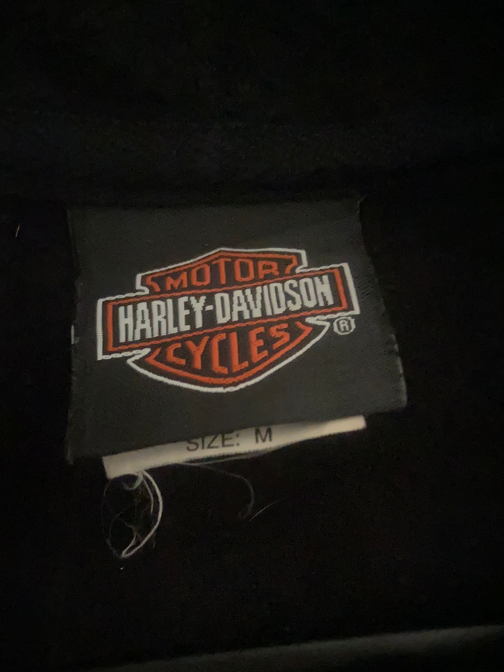 Harley Davidson Zip Thru Hoodie - Medium