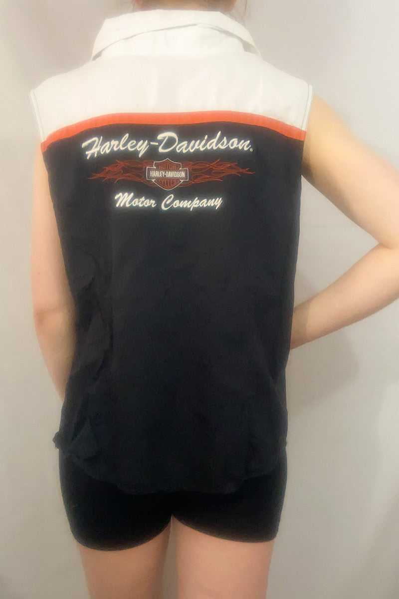 Harley Davidson Vintage Staff Vest - XS