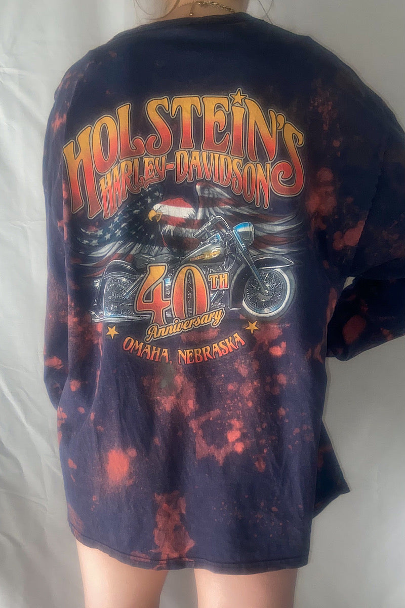 Restyled Harley Davidson Tee - XL