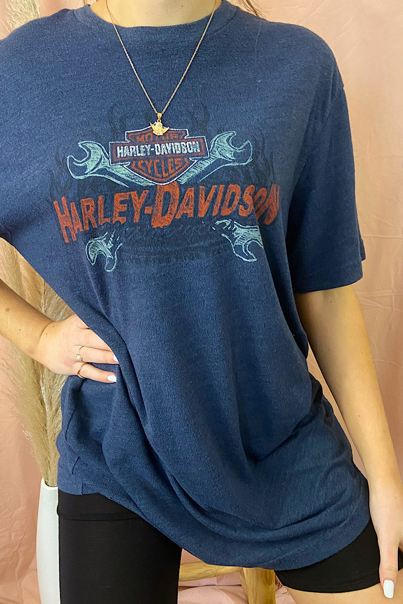 Harley Davidson Vintage Tee - Size XL