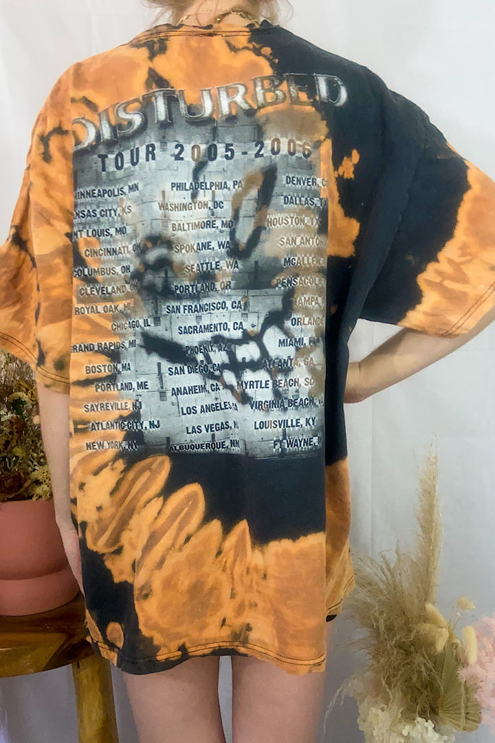 Restyled Disturbed Band Tee