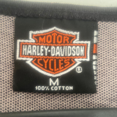 Restyled Vintage Harley Davidson crop Tee - M